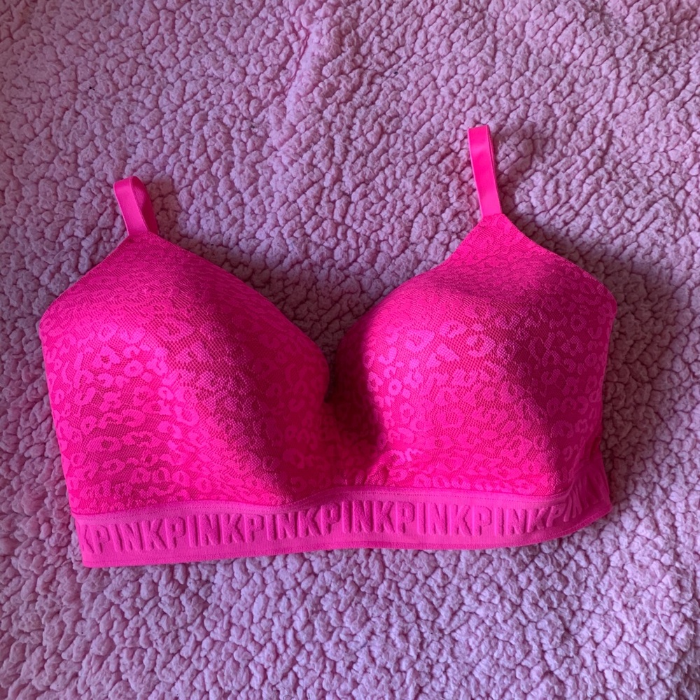 PINK - Wear everywhere lightly lined wireless bra
